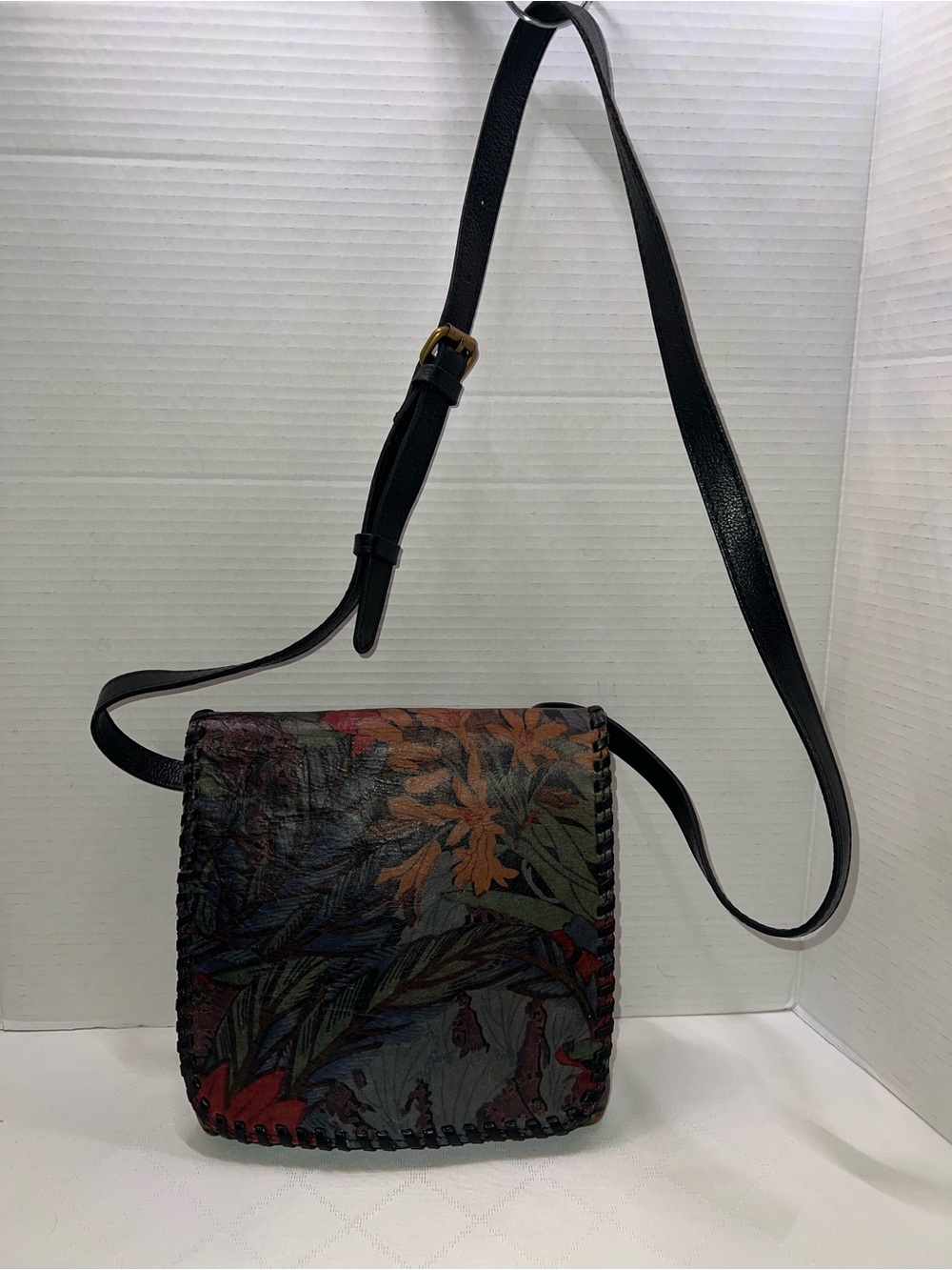 🌺Patricia Nash Floral Leather Shoulder Crossbody Bag